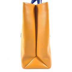 LOUIS VUITTON M24457 24SS Shopper Tote MM - Shoulder Bag, Leather, Men's, Women's, Orange — Like New