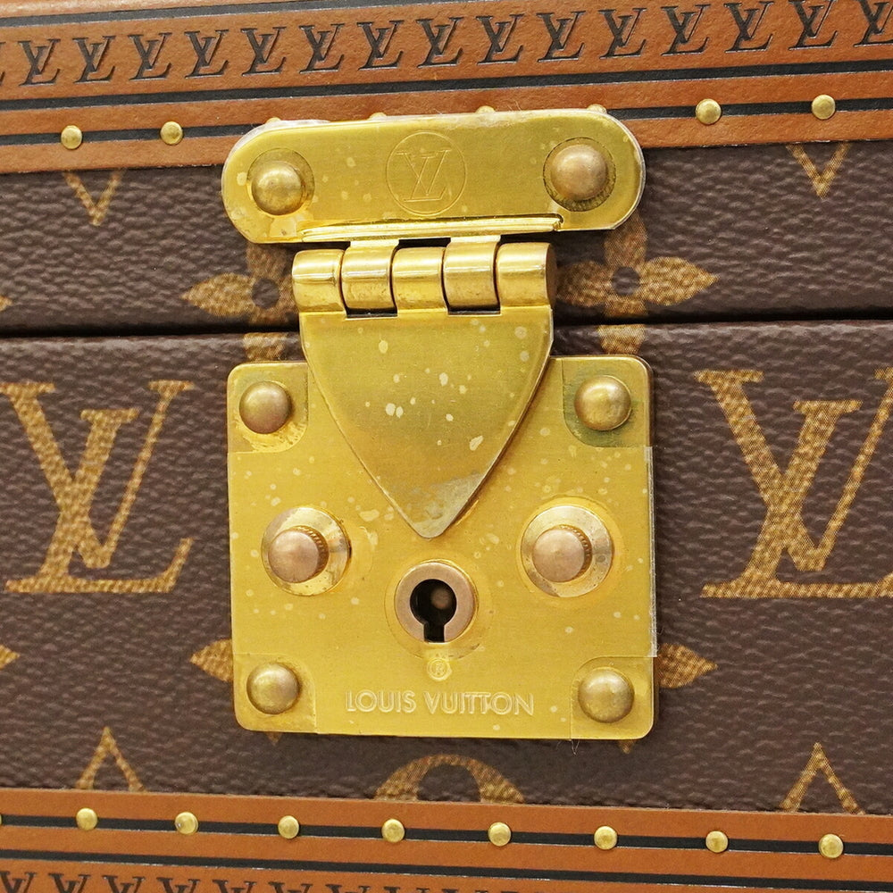 Louis Vuitton Monogram Watch Case, Coffret 8 Montres, Brown/Navy, Men's/Women's, P3276007 — Good