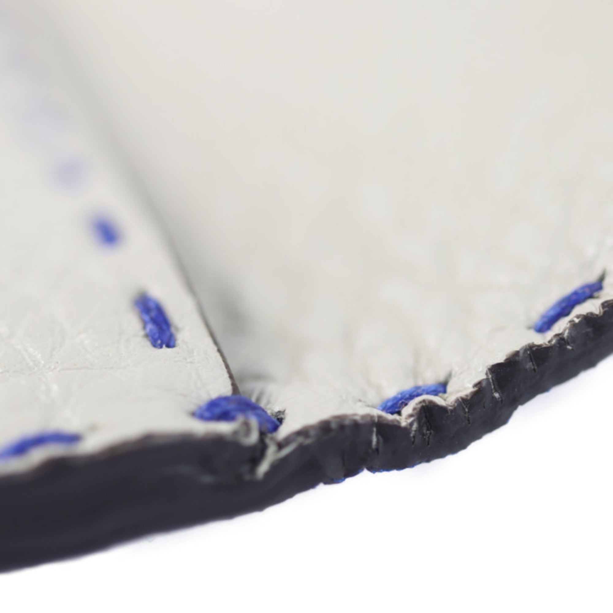 FENDI Fendi Alda 326 Selleria clutch bag 8N0104 leather blue series second turn lock