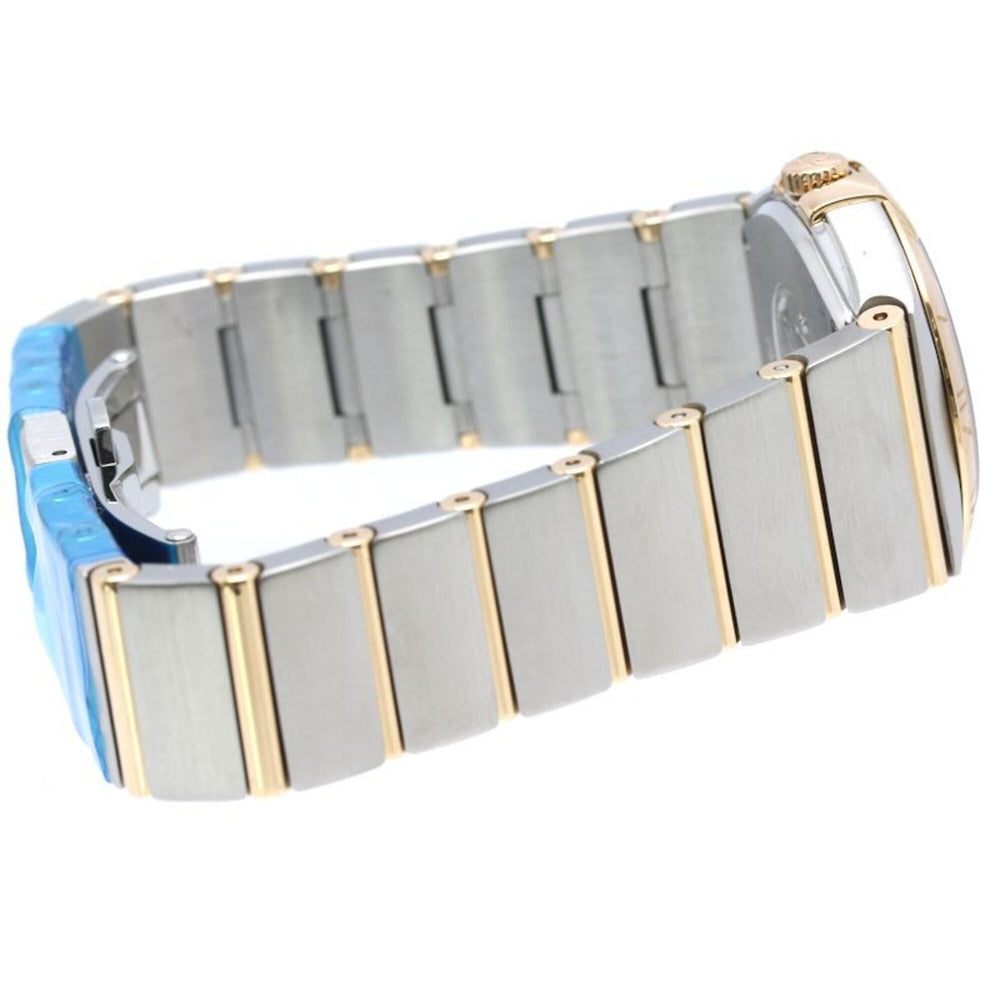OMEGA Constellation Brushed 12P Diamond 123.20.27.60.55.006 Women's Watch SSx18KRG Rose Gold 40557 — Very Good