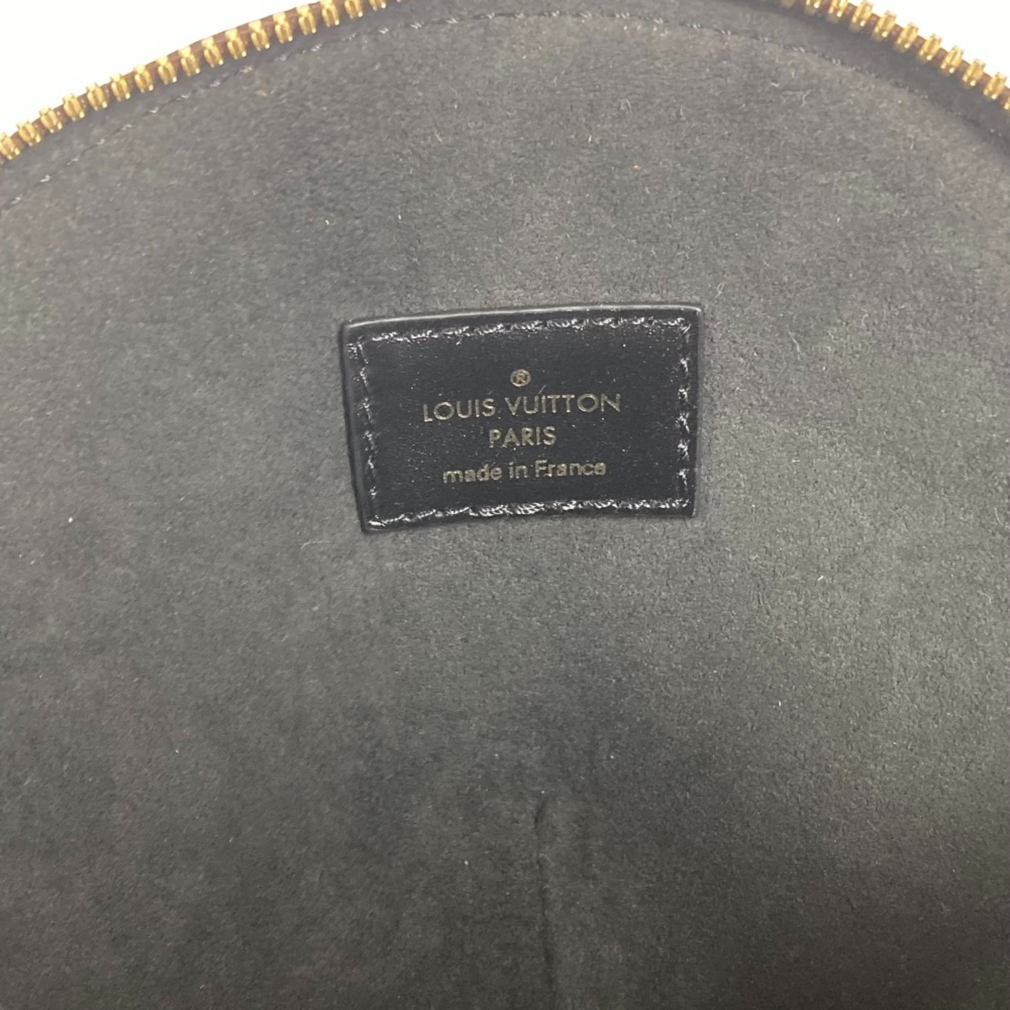 LOUIS VUITTON M44592 Monogram Tupi Bag Pouch Shoulder Handbag Canvas Women's Brown MO-240728-13 — Like New