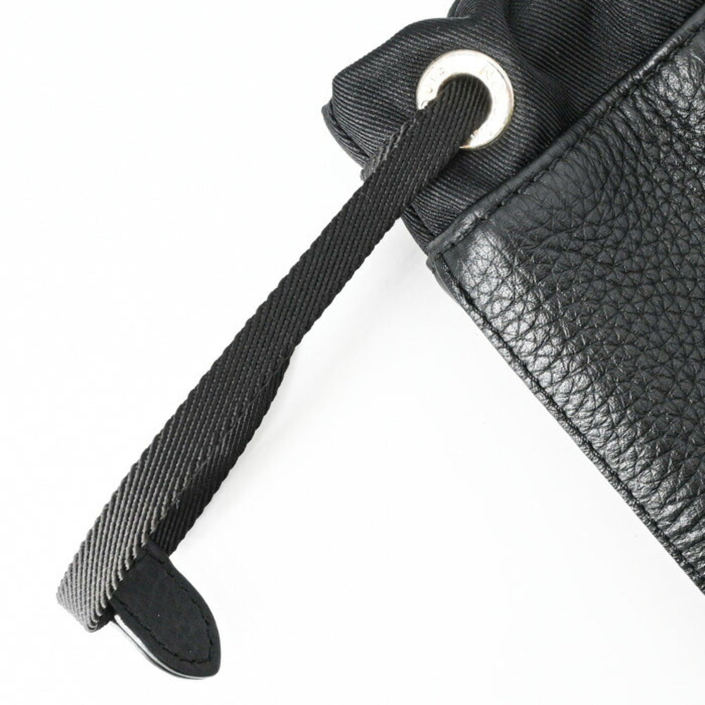LOUIS VUITTON Louis Vuitton Taurillon LV Circle Cabas Light Tote Bag Black M55000 — Like New