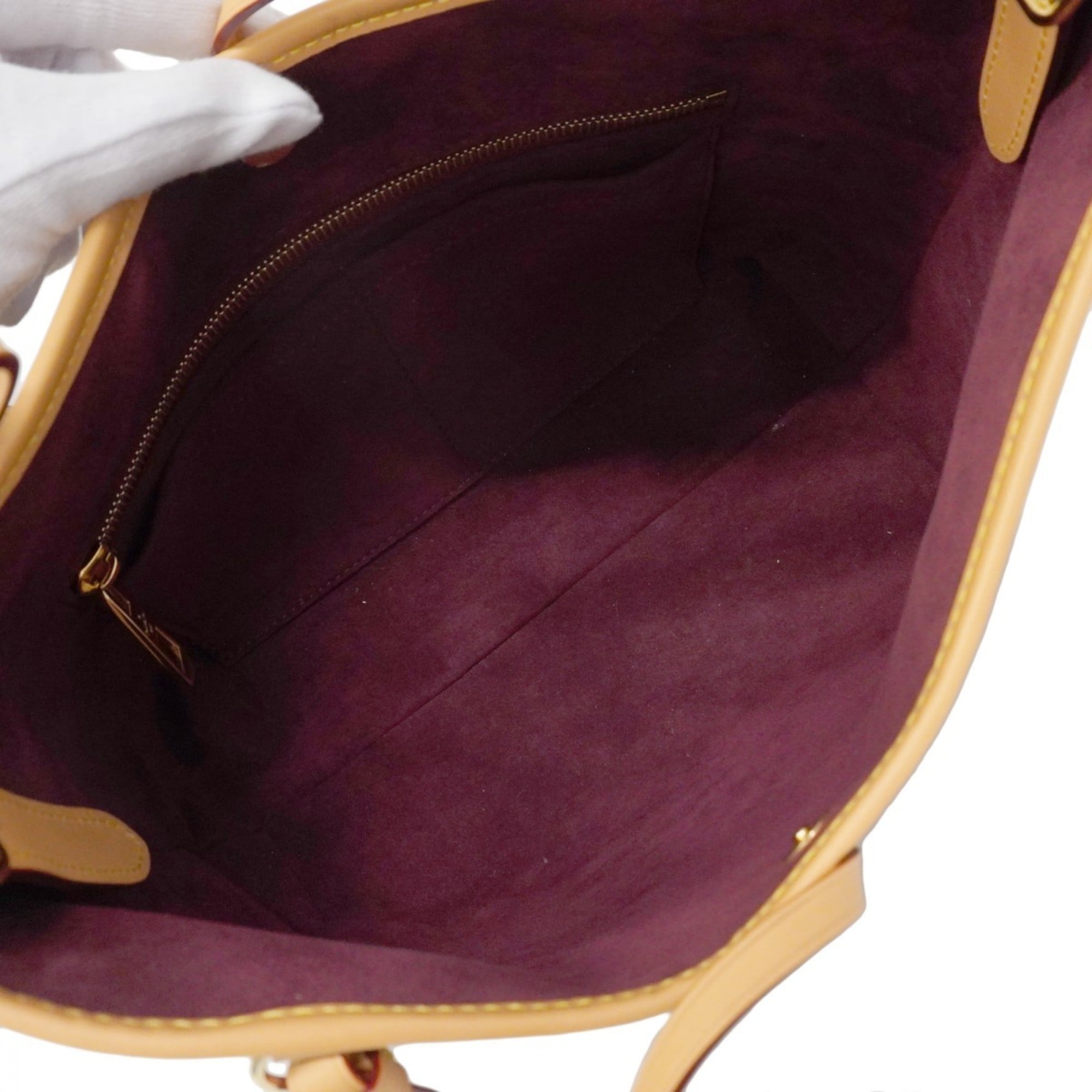 Louis Vuitton Monogram Carryall NM PM Shoulder Bag M46203 Brown Women's