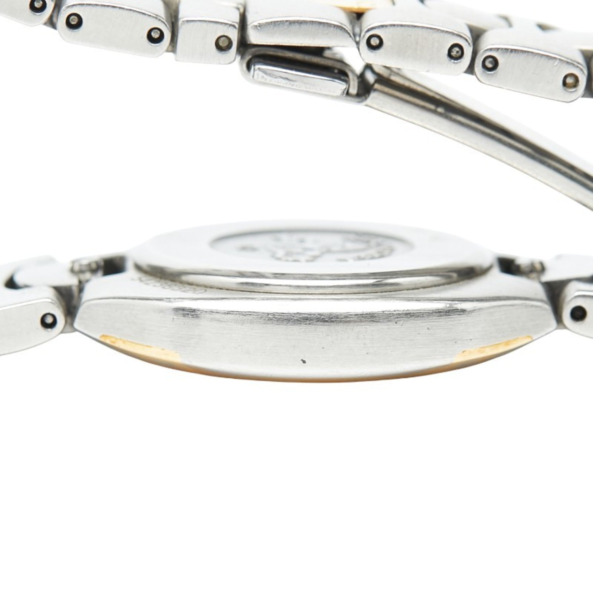 Omega Seamaster Polaris Quartz Watch, Gray Dial, Stainless Steel, Yellow Gold, Women's, OMEGA — Good