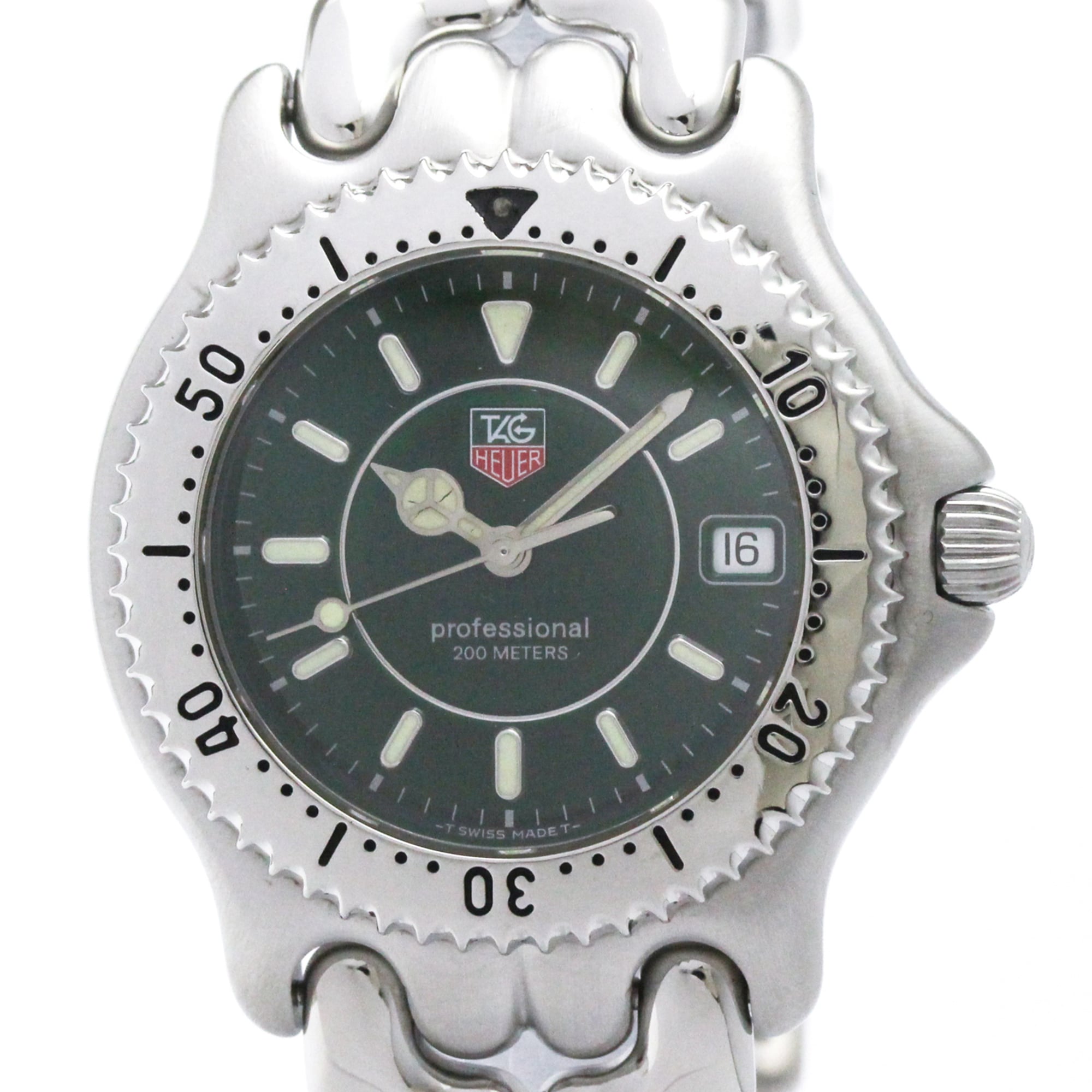 TAG HEUER Sel Professional 200M Quartz Mens Watch WG111E Polished — Very Good
