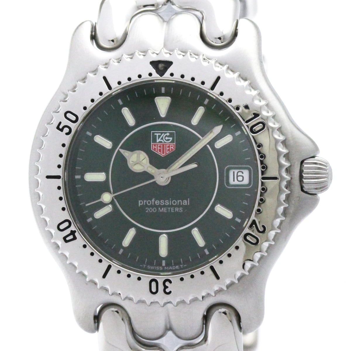 TAG HEUER Sel Professional 200M Quartz Mens Watch WG111E Polished — Very Good