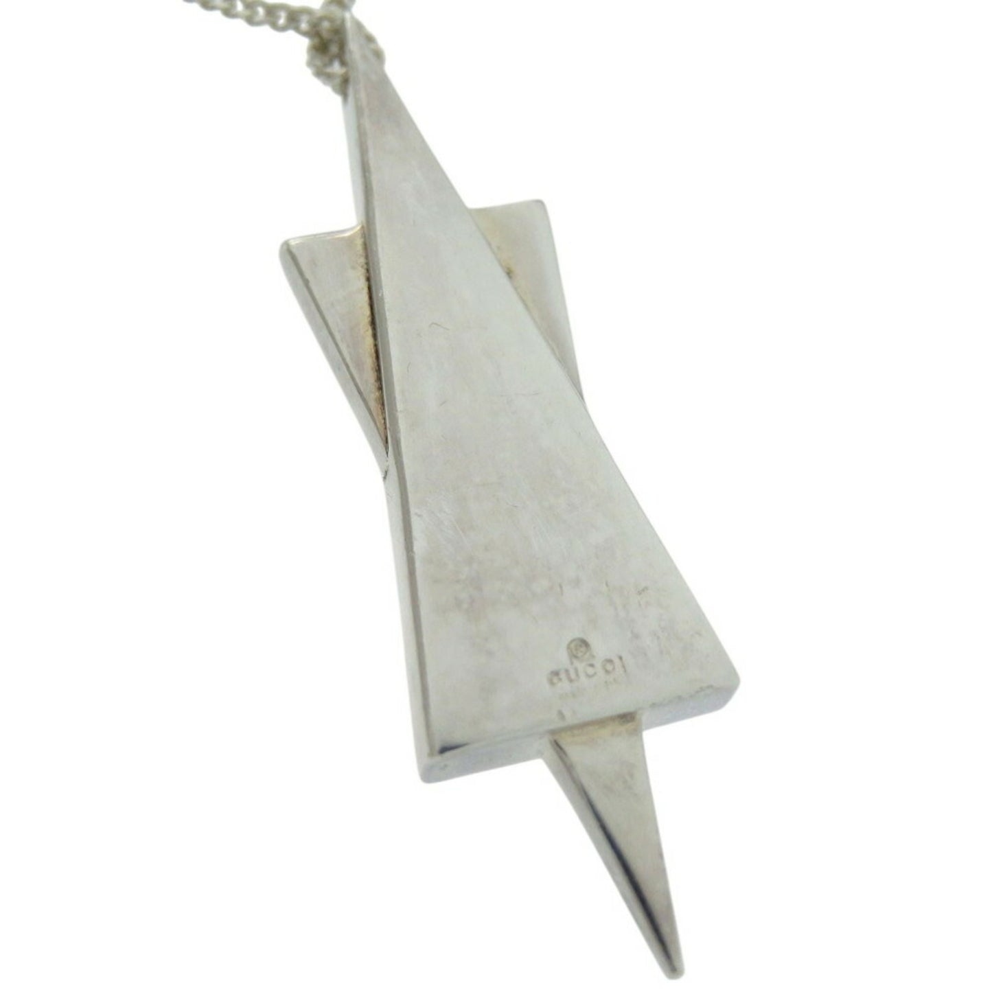 Gucci Star of David Necklace Silver 925 1444GUCCI