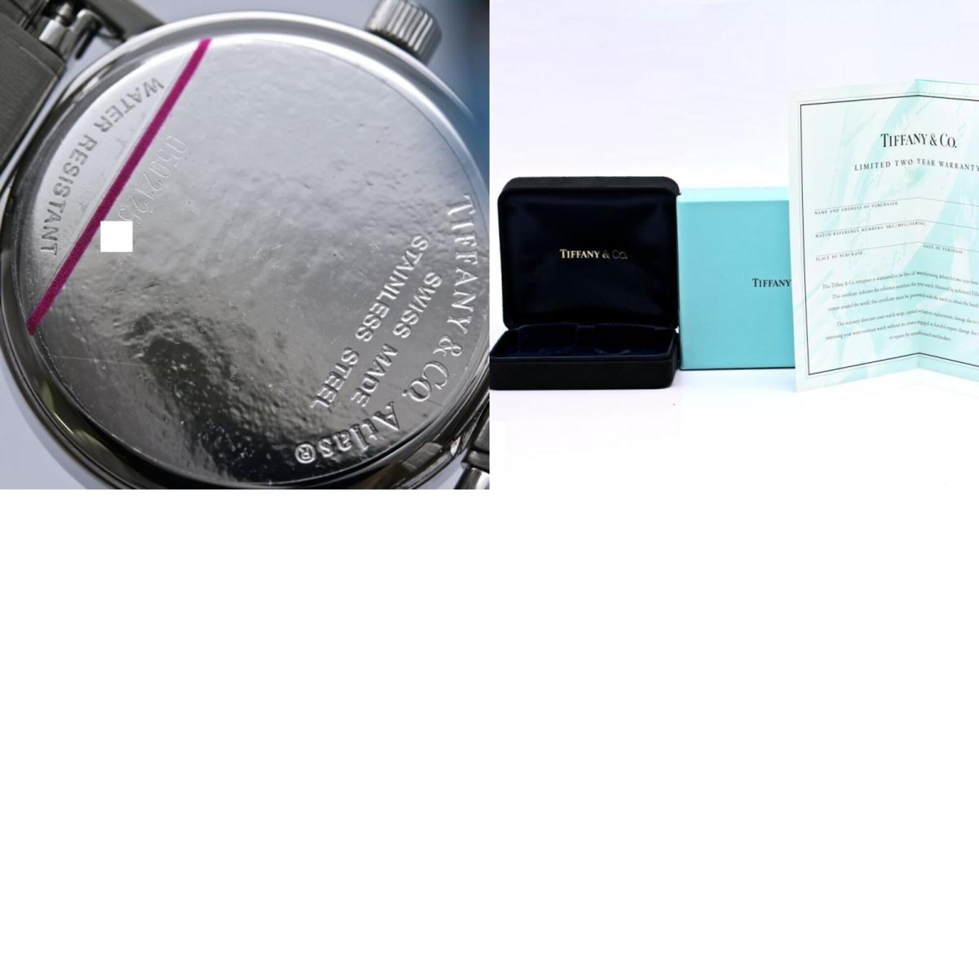 TIFFANY&Co. Tiffany Atlas Round 13579865 Women's Watch SS 40489 — Very Good