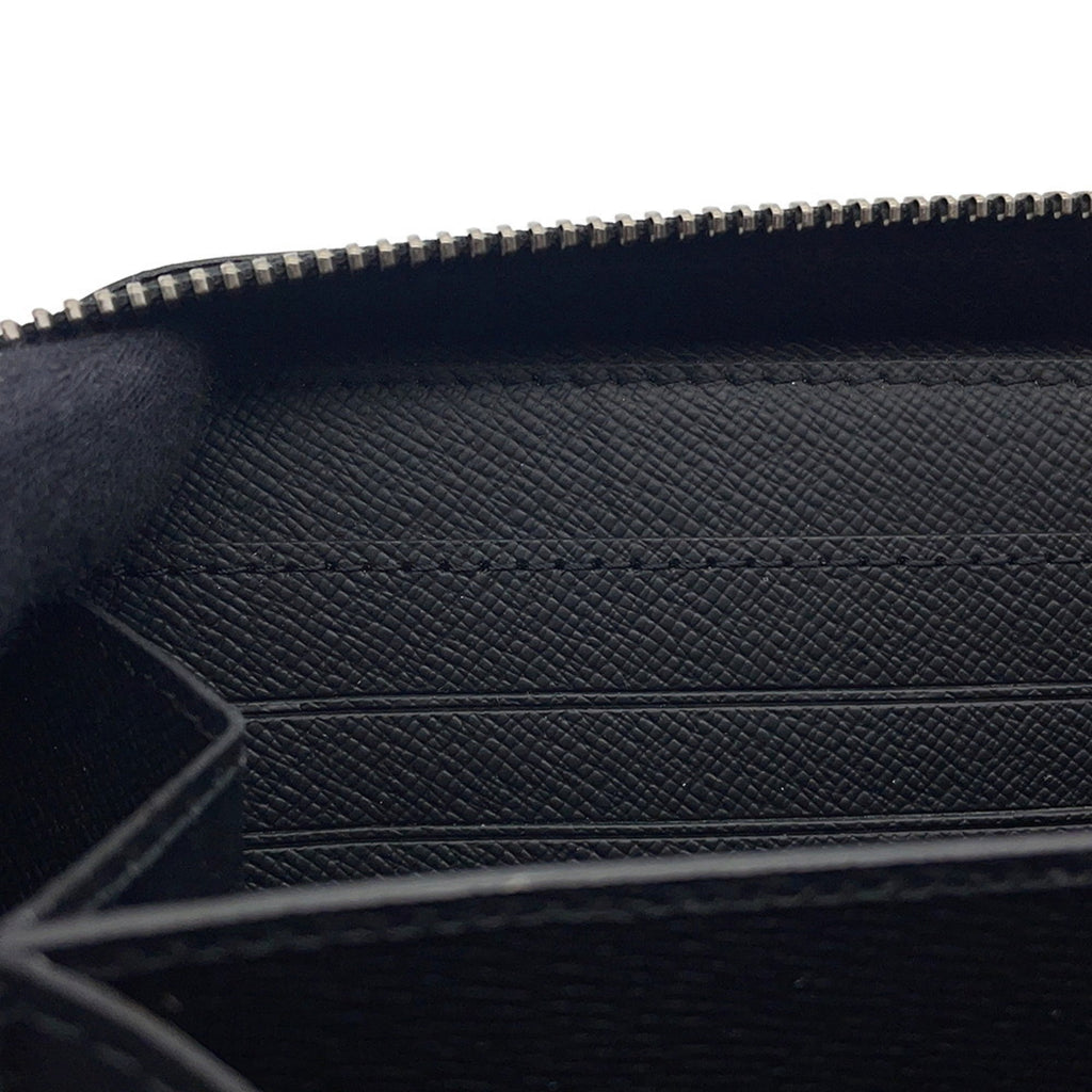 Louis Vuitton Monogram Eclipse Zippy XL Long Wallet M61698 LOUIS VUITTON Men's Black