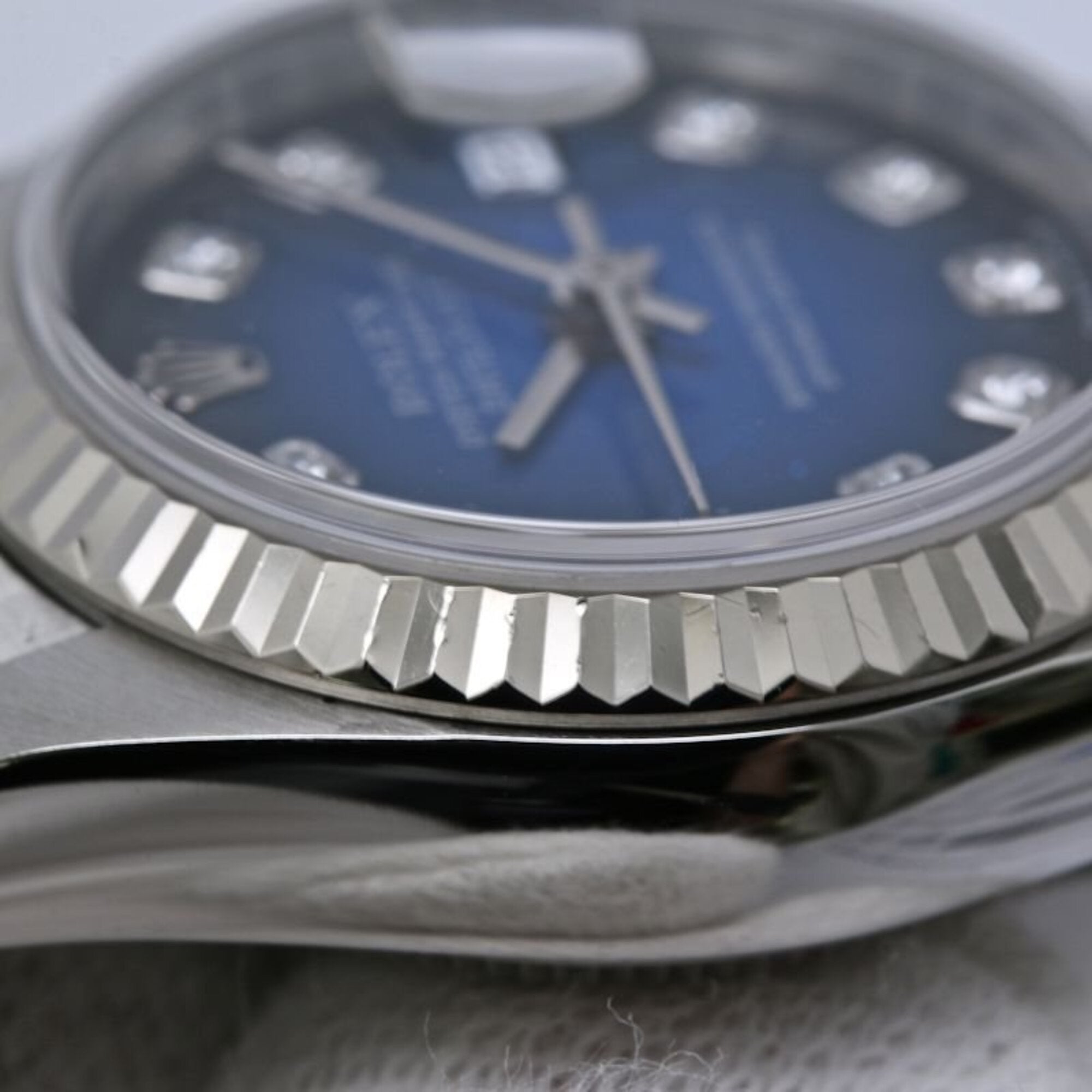 ROLEX Datejust 10P Diamond 79174G Women's Watch SSx18KWG 40579 — Very Good