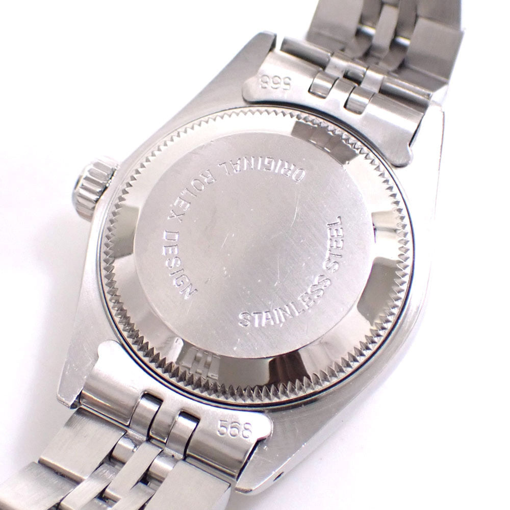 Rolex Datejust Ladies' Watch 69174 Automatic, R-serial number, circa 1988, Stainless Steel & White Gold, Automatic Winding, Silver Dial, C2249641 — Good