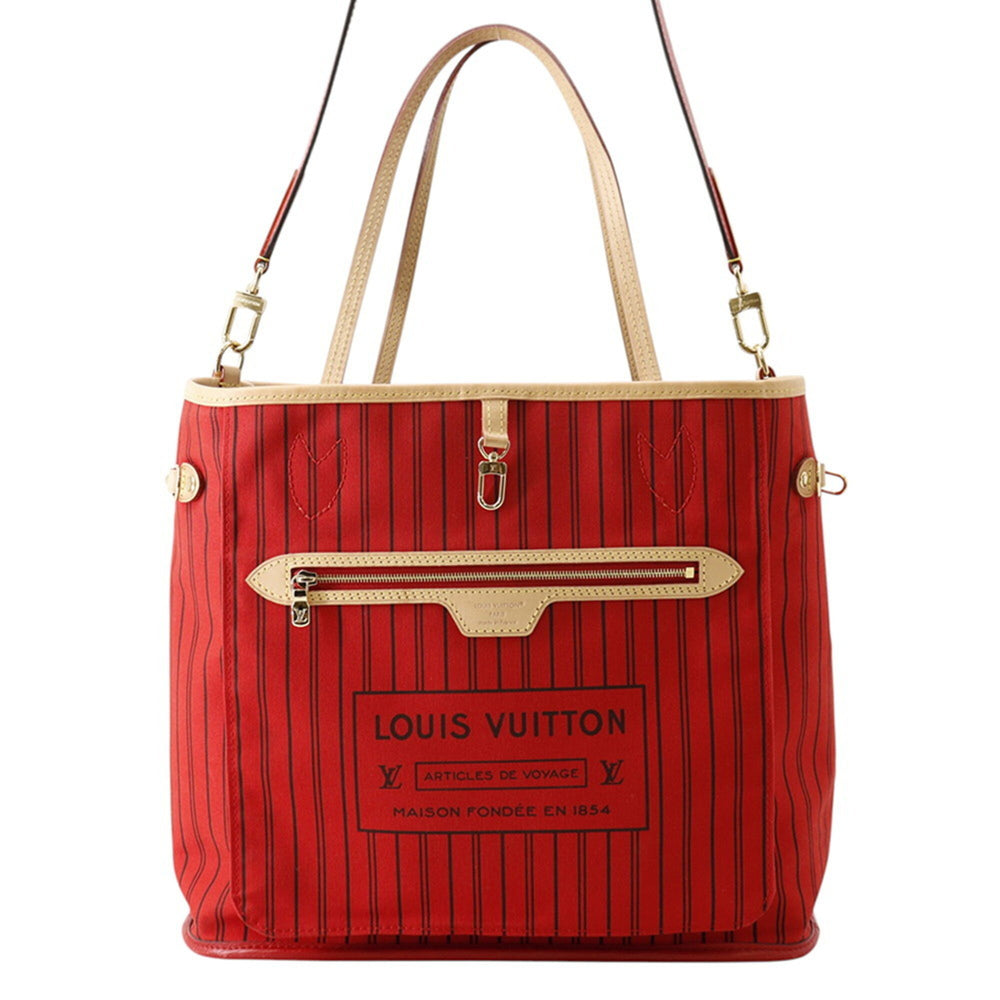 Louis Vuitton Monogram Neverfull Inside Out MM Tote Bag M12096; Shoulder Bag; 2-way Reversible; Handbag for Women; LOUIS VUITTON — Like New