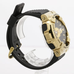 CASIO G-SHOCK Metal Covered 110 Series GM-110G-1A9JF Gold Black Stainless Steel x Resin Men's Analog-Digital Watch — Good