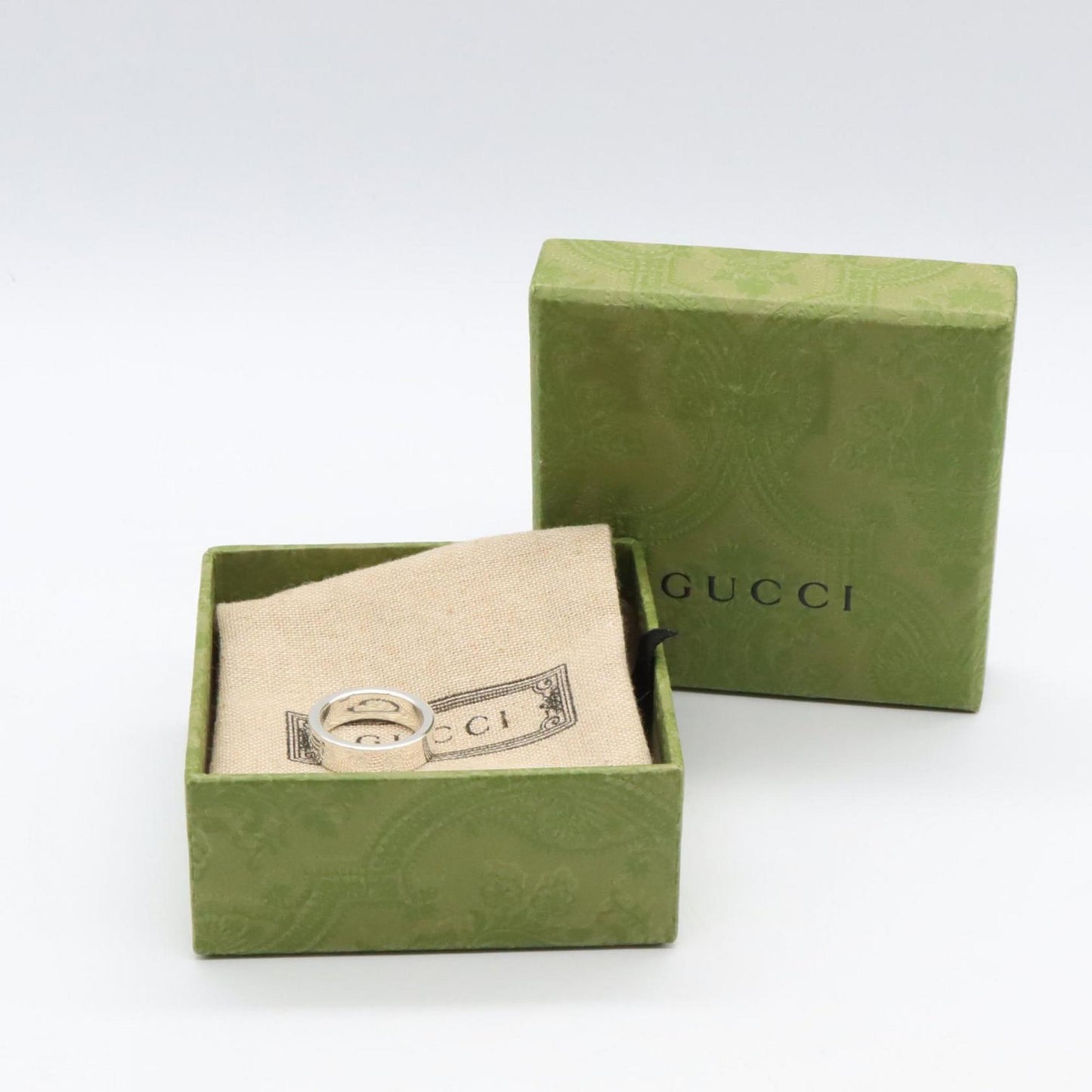 Gucci Signature GG Wild Ring, Silver (Ag925) for Men and Women
