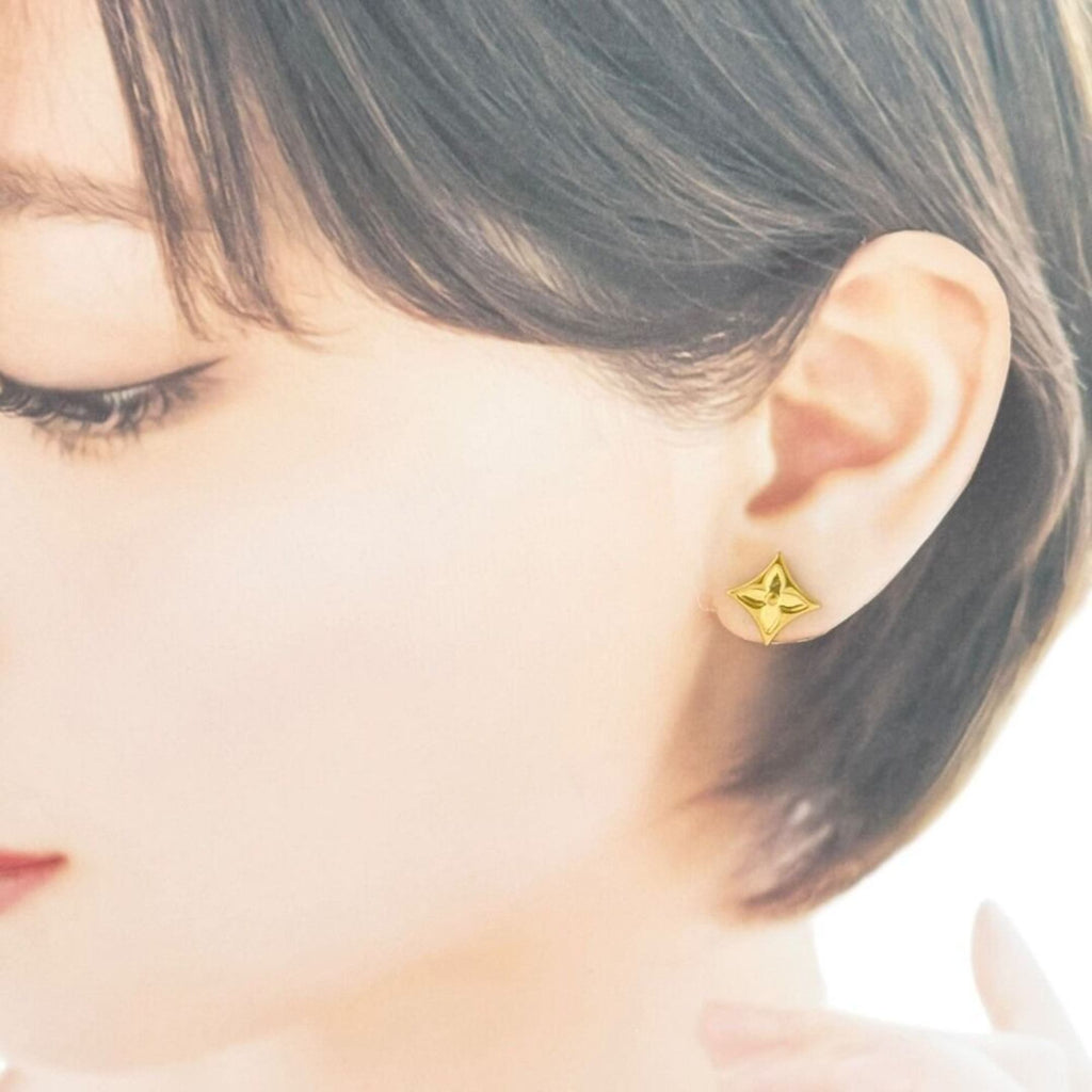 Louis Vuitton Men's Star LV Instinct Earring (Single)