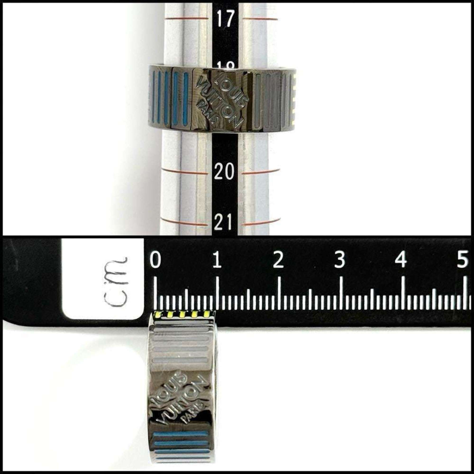 Louis Vuitton Men's Ring Berg Damier Colors — Like New