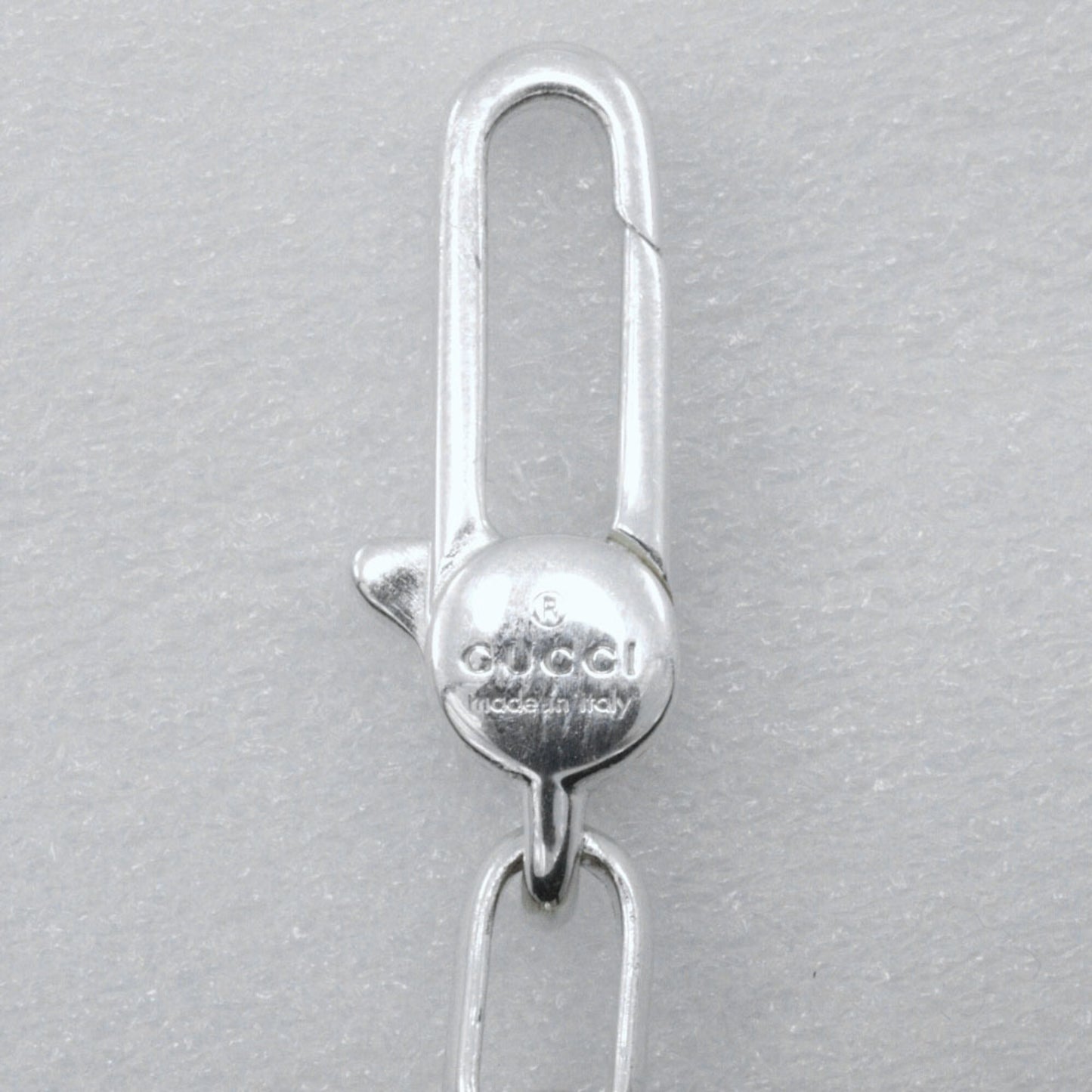 Gucci Interlocking G Bracelet, 925 Sterling Silver, Approx. 12.1g, Unisex