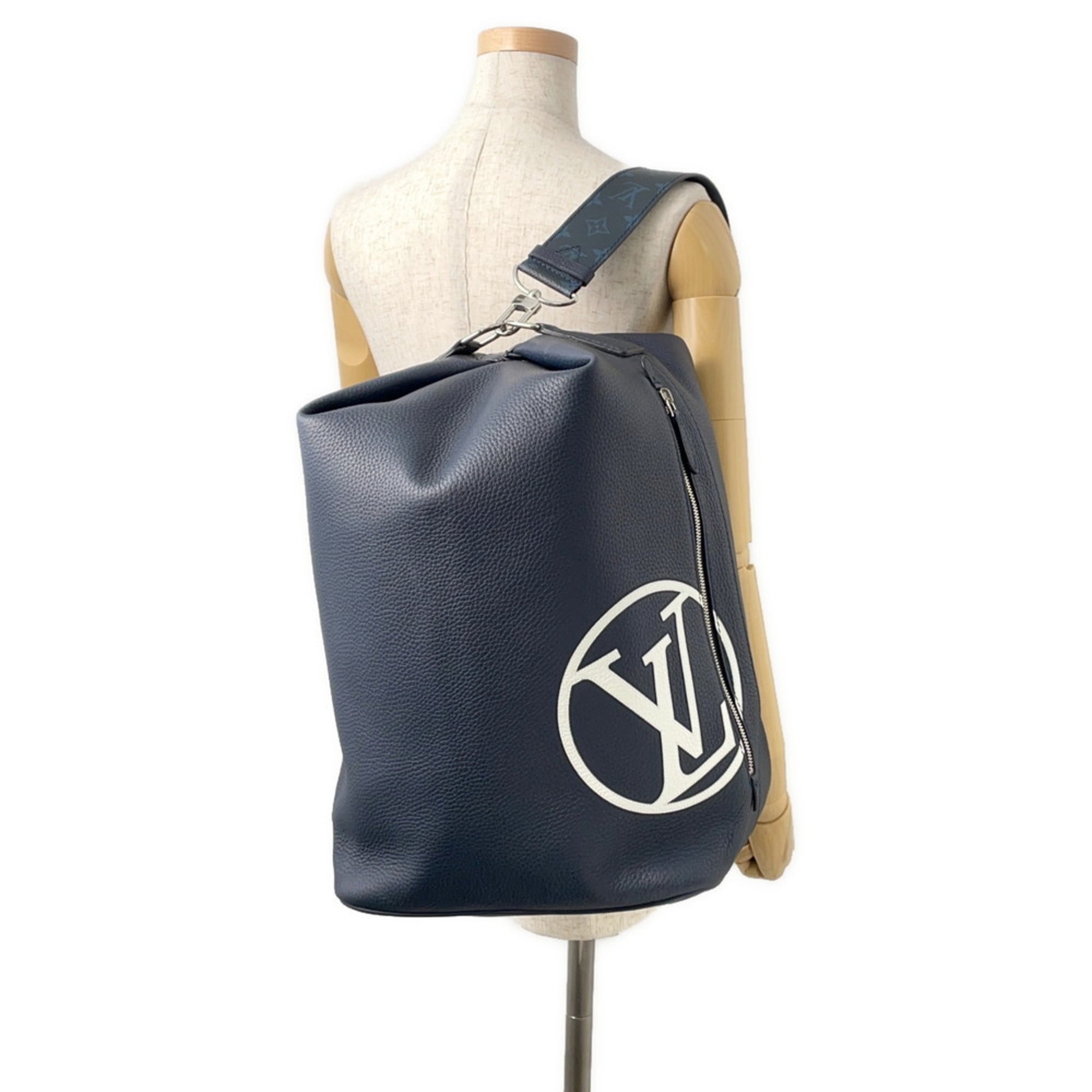 Louis Vuitton Eastside Duffle Leather Shoulder Bag M53438 LOUIS VUITTON 2-way Men's