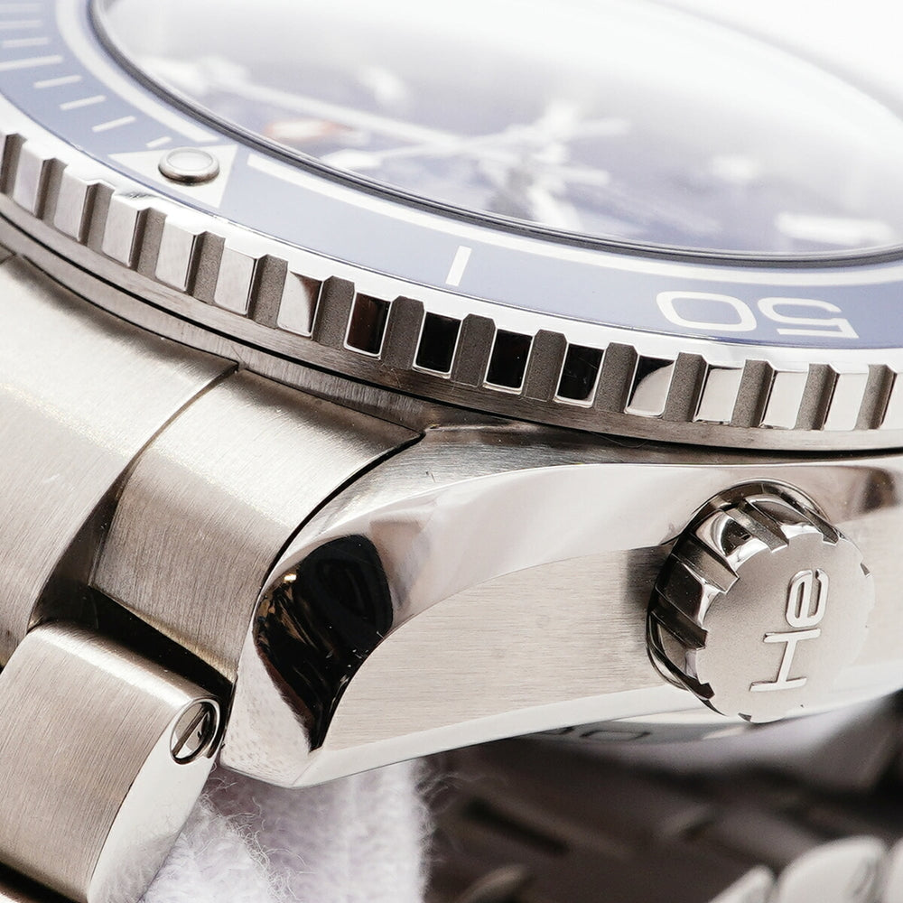 Omega Seamaster Planet Ocean Chrono 232.90.46.51.03.001 Blue Dial Men's Watch — Very Good