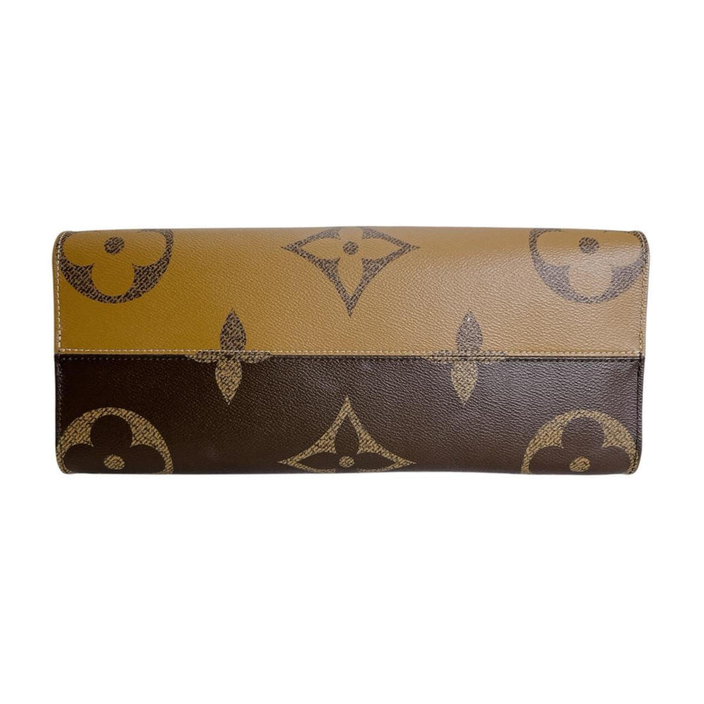 Louis Vuitton LOUIS VUITTON Tote Bag Handbag Monogram Giant Reverse OnTheGo MM M45321 Brown — Like New