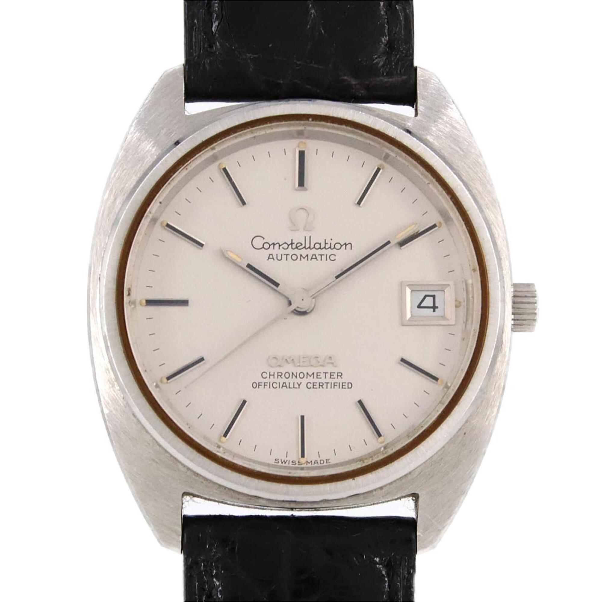 Omega Constellation Chronometer Stainless Steel Automatic Watch — Good