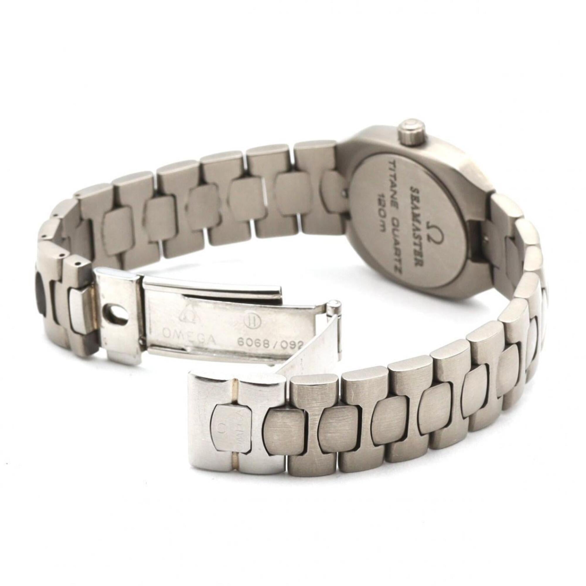Omega Seamaster Polaris TI Quartz Watch — Good