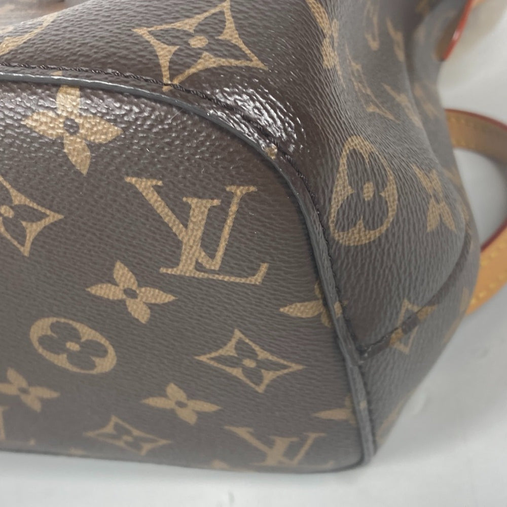 LOUIS VUITTON M46319 Monogram NeoNoe BB Bag, Handbag, Fur Shoulder Canvas, Women's, Brown, MO-241020-9 — Like New