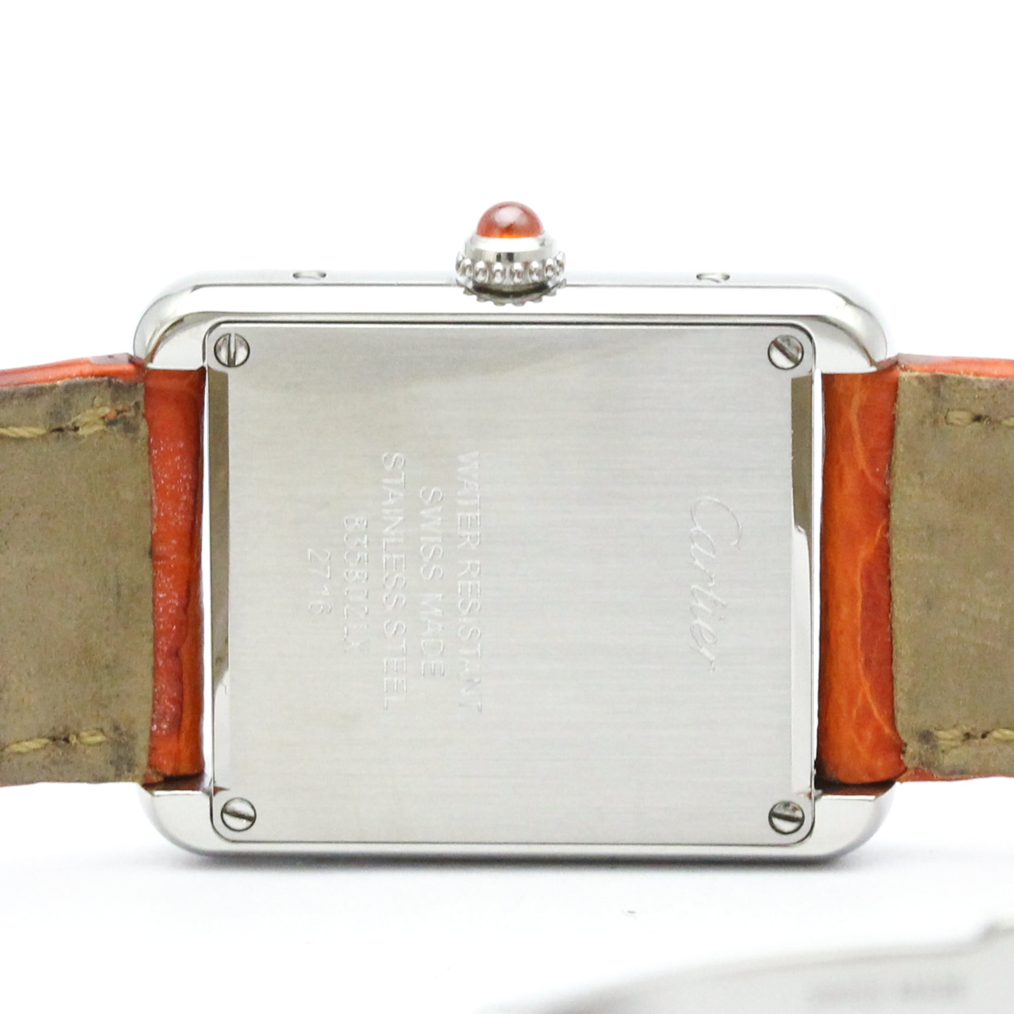 CARTIER Tank Solo 2000 LTD Edition Steel Quartz Watch W1019455 Polished — Very Good