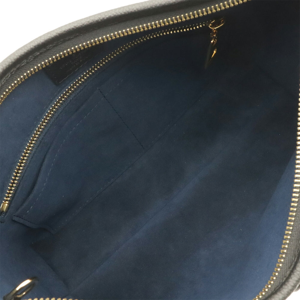 LOUIS VUITTON Louis Vuitton Monogram Empreinte Carryall Zip NM PM Shoulder Bag Noir Black M46288 — New - Store Return