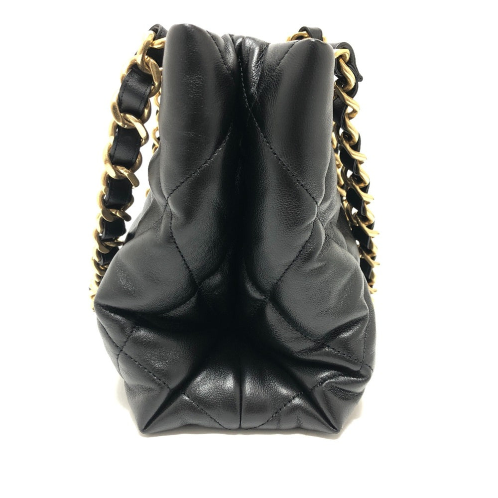 Chanel AS3502 CC Mark CC Chain bag Shoulder Shoulder Bag Black GoldHardware — Like New