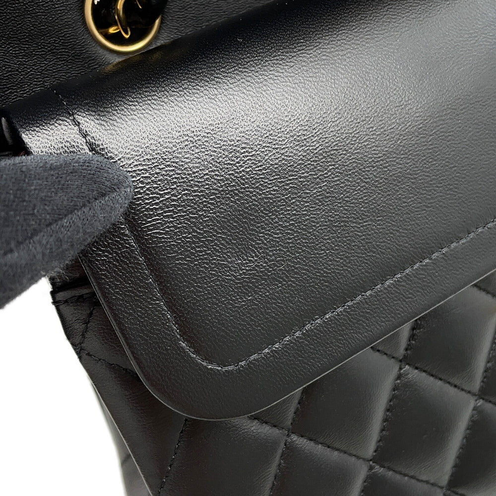 Chanel Chain Shoulder Bag Matelasse 25 Coco Mark Lambskin Double A01112 CHANEL Handbag Women's — Like New