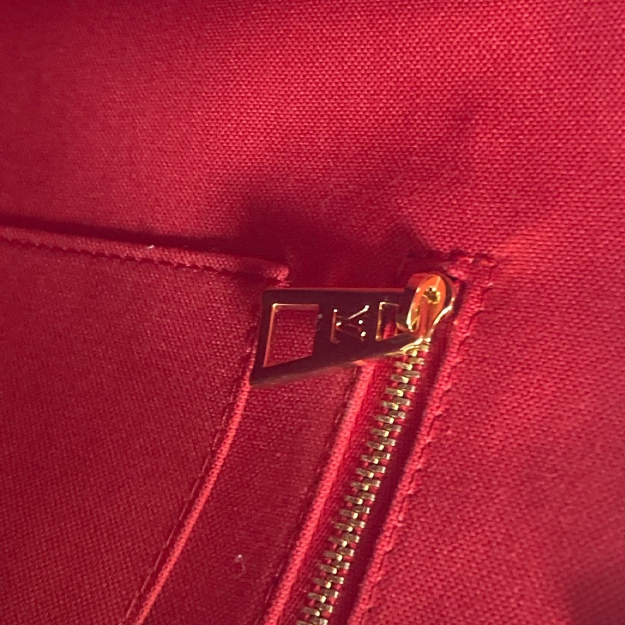 LOUIS VUITTON Monogram Giant On the Go MM 2-Way Shoulder Bag/Tote Bag (M45321) in Canvas, Brown, Like New — Like New