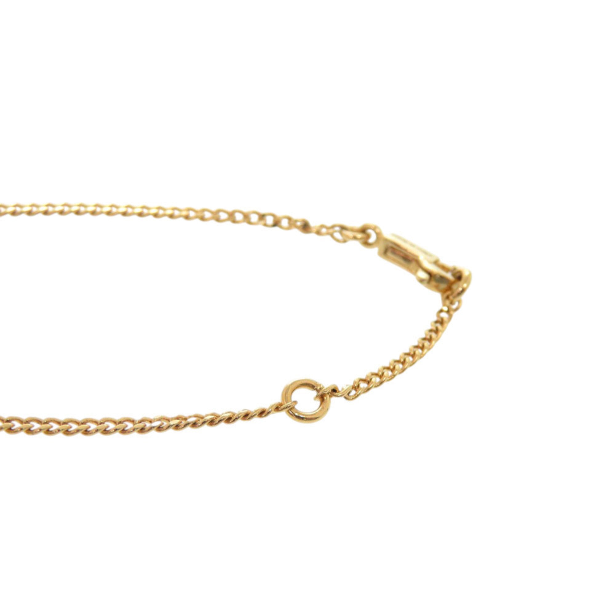 Like new Celine Alphabet P Initial Bracelet 46B0P6BRA GP Gold 0630 CELINE — Like New