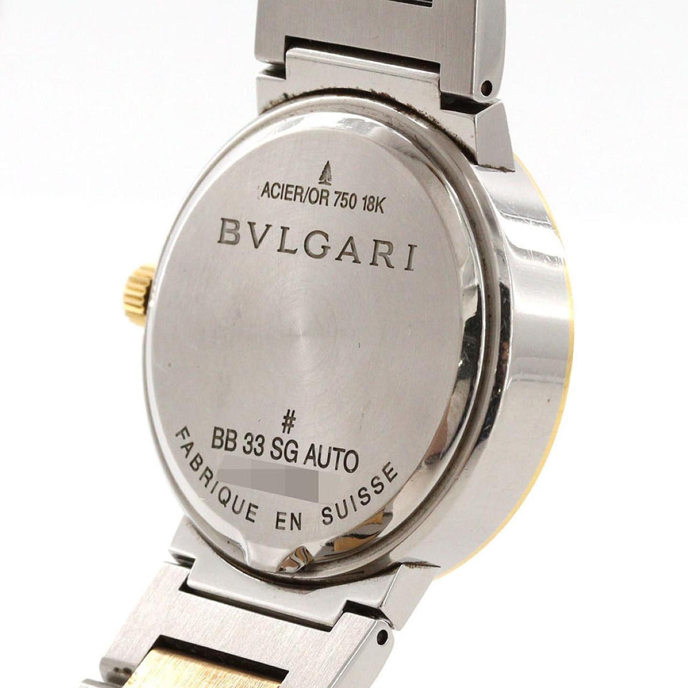 Bulgari Combination BB33SGAUTO BB33WSGD AT SSxYG Automatic Watch — Good