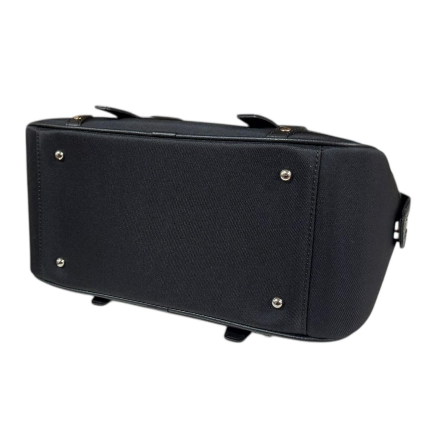 Burberry Nova Check Handbag Canvas Black Women's BURBERRY