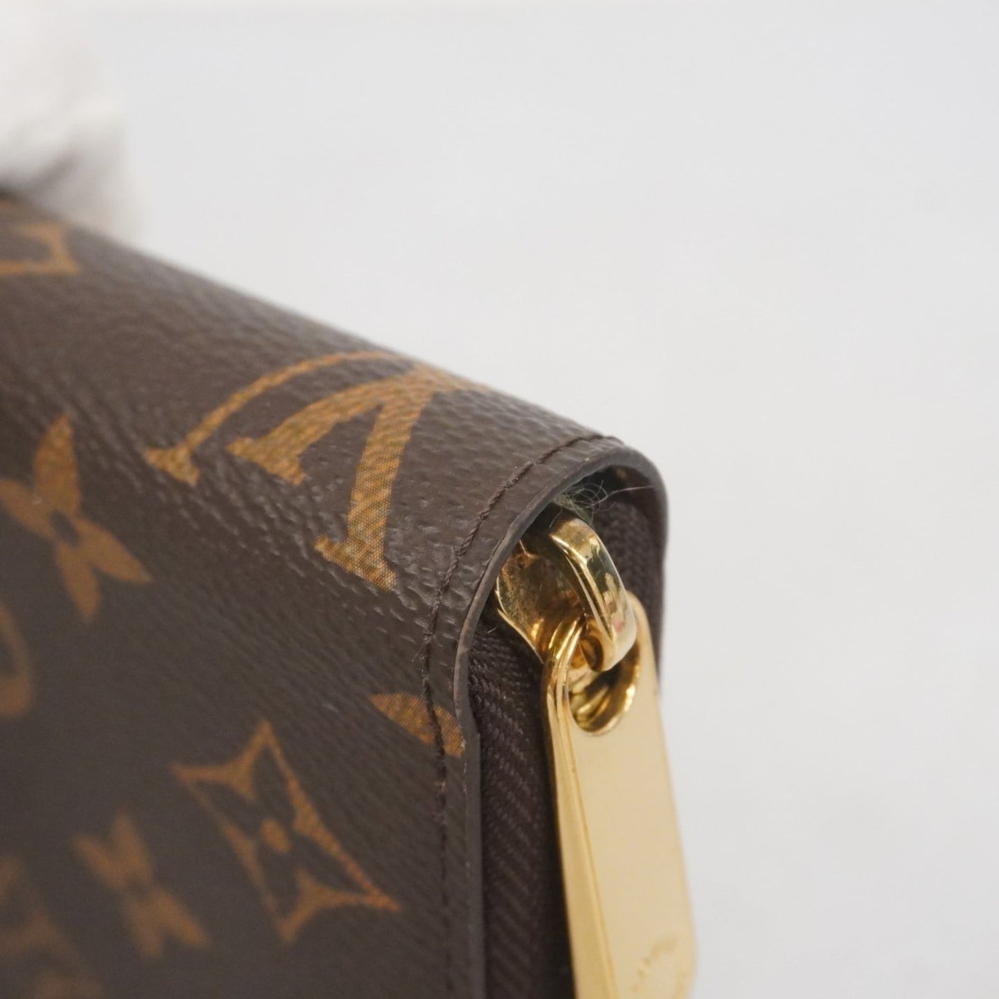 Louis Vuitton Monogram Zippy Wallet M42616 Brown Men's and Women's