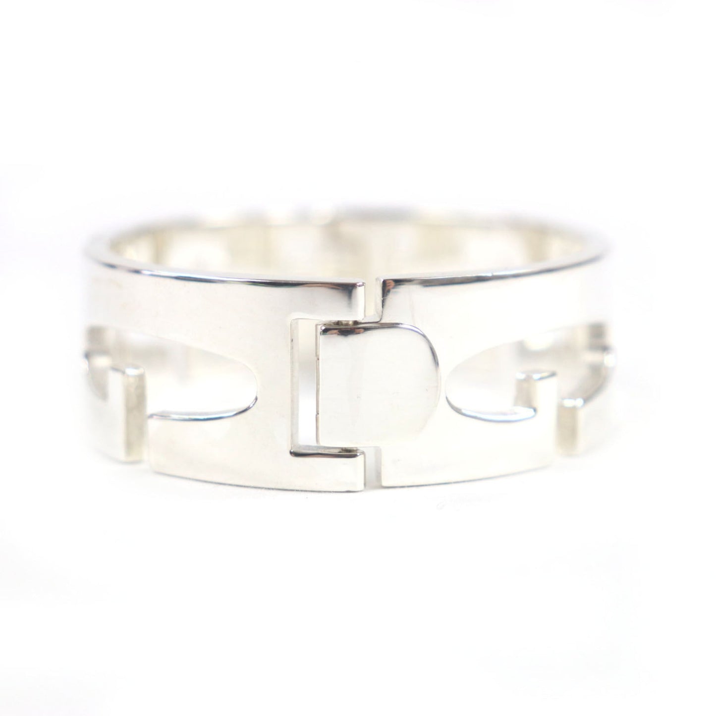 GUCCI Vintage Heavy Bracelet, 925 Silver, Tom Ford Era, Made in Italy, Weight 83.8g, Men's, Box and Dust Bag Included