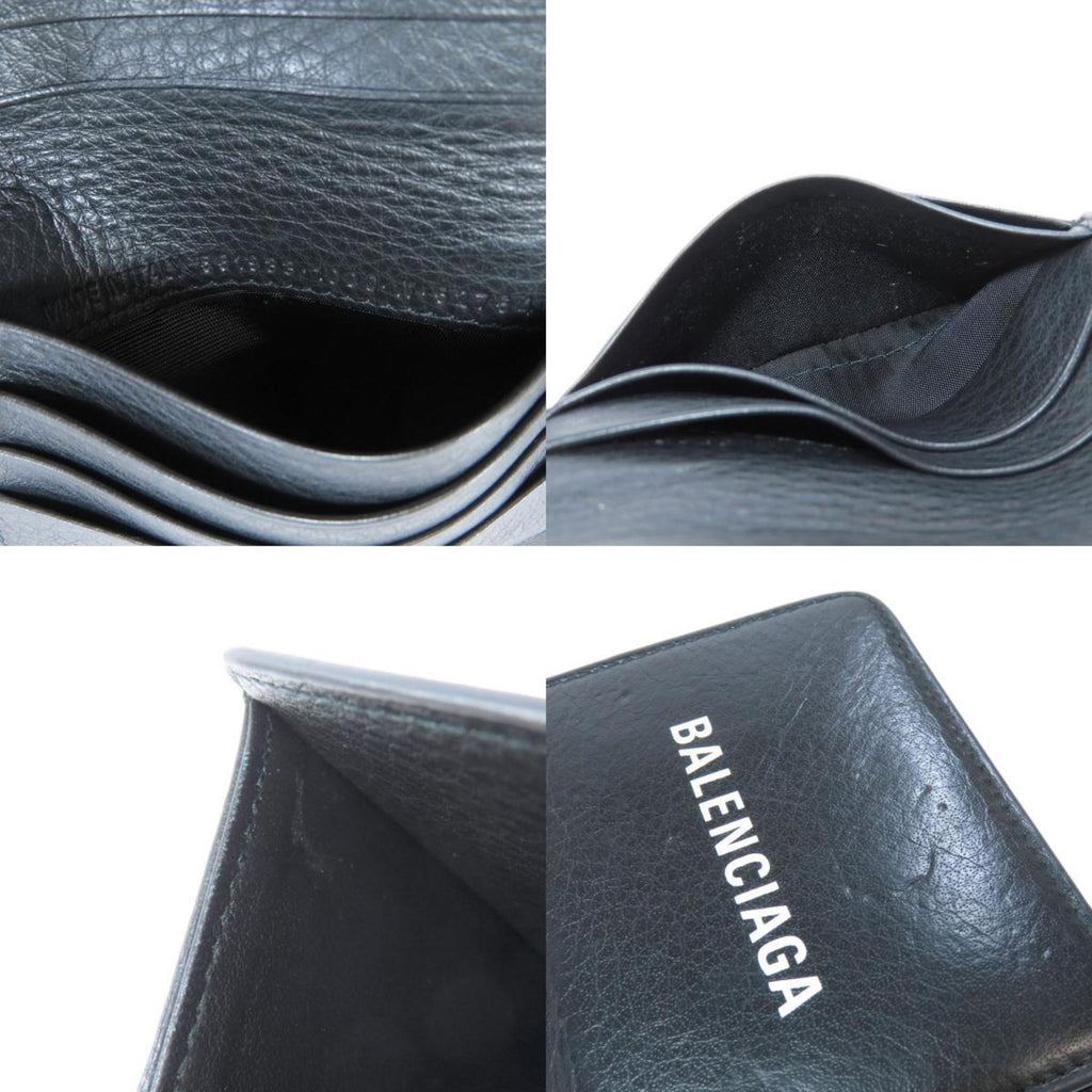 Balenciaga 551933 Everyday Bi-fold Wallet Leather Women's BALENCIAGA