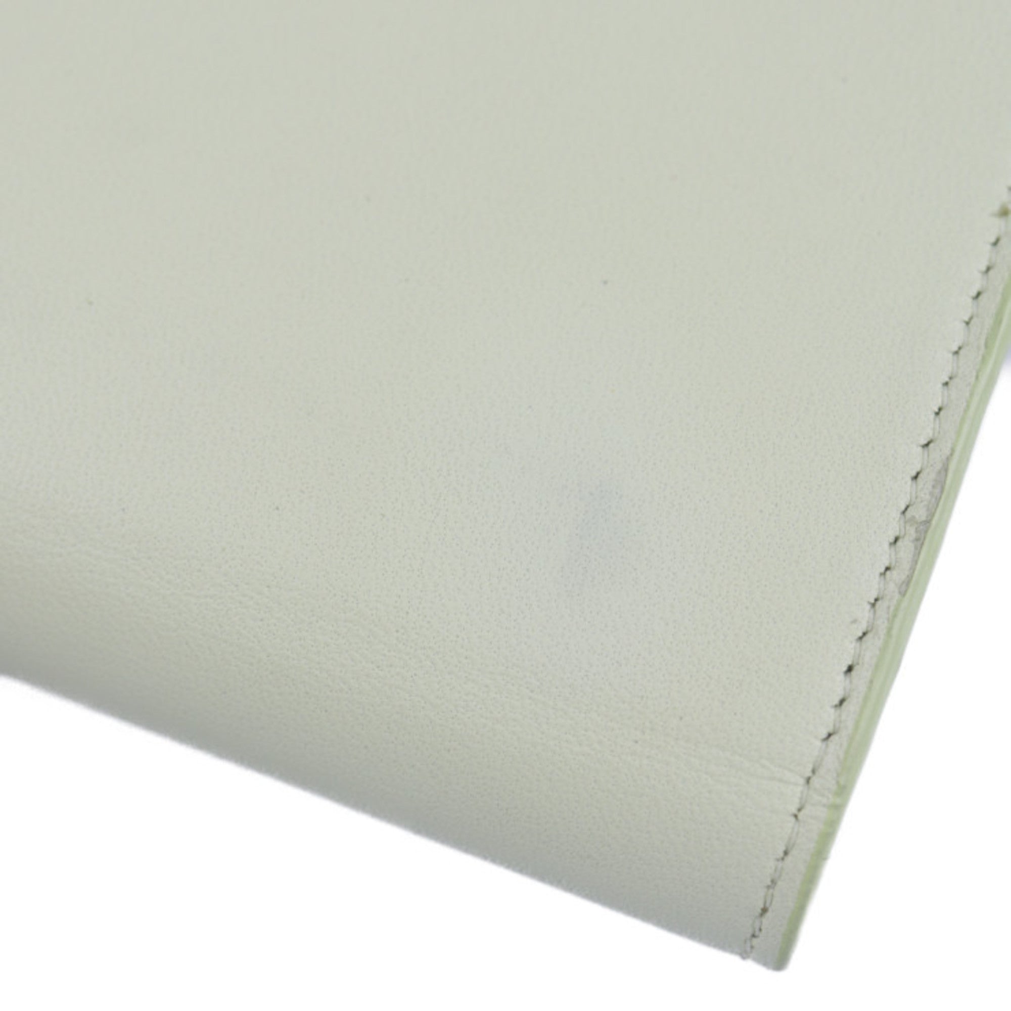 BALENCIAGA Classic Continental Wallet Long 354958 Leather Light Yellow Bi-fold R2130103001376