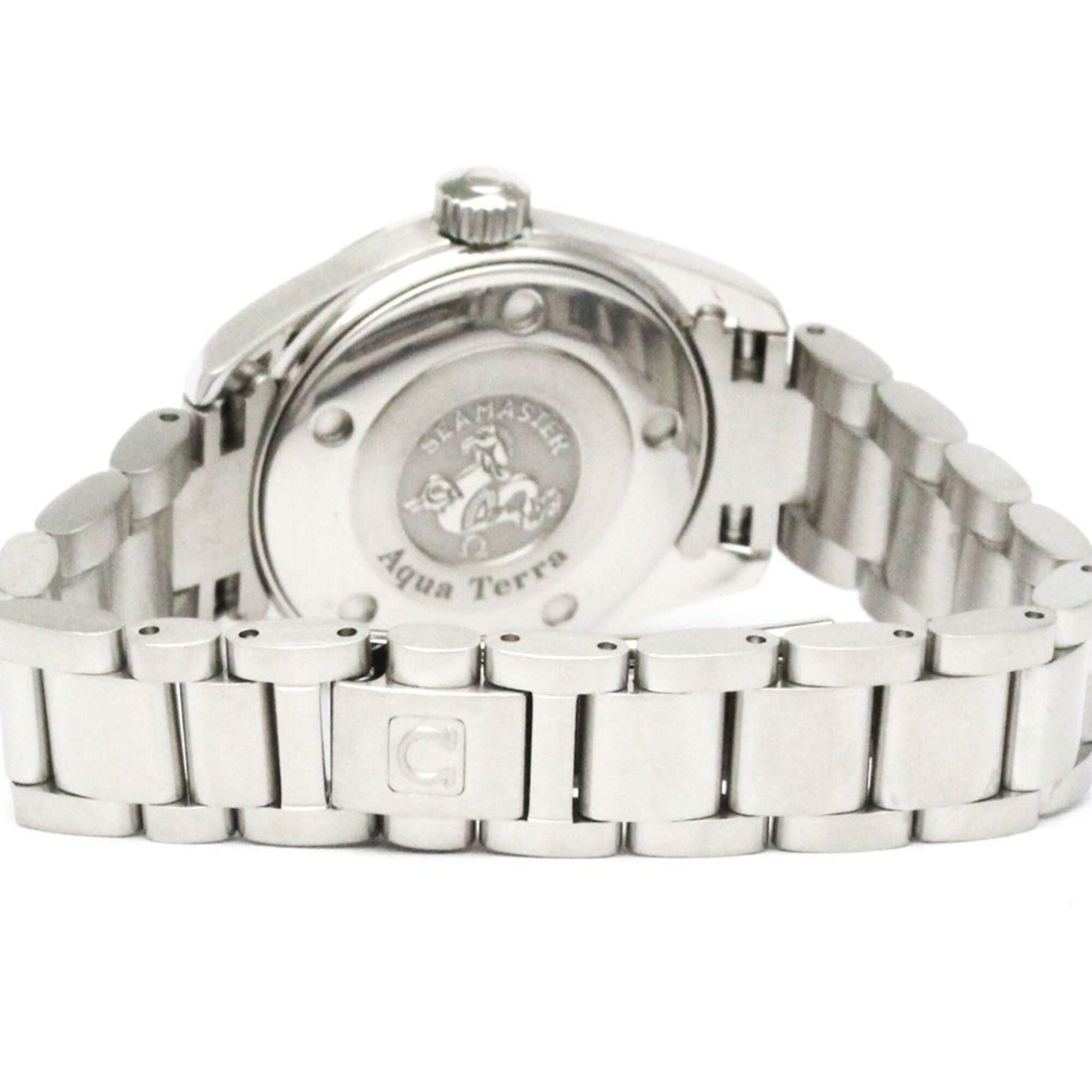 OMEGA Seamaster Aqua Terra Steel Quartz Ladies Watch 2577.30 Polished — Very Good
