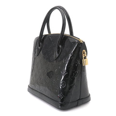 Louis Vuitton Lockit PM Monogram Vernis Handbag, Leather, Noir (M90247), Gold Hardware — Like New