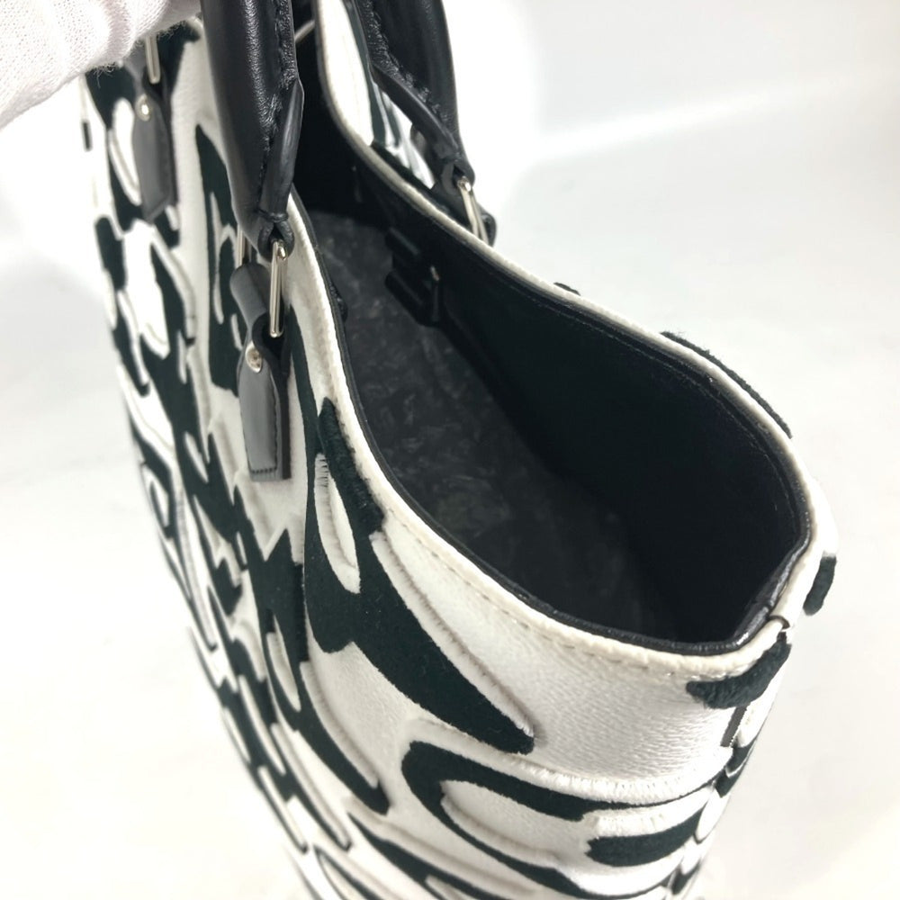 LOUIS VUITTON M45567 Tufted Monogram LVXUF Cabas Shoulder Bag Vertical Tote Coated Canvas Women's Black — Like New