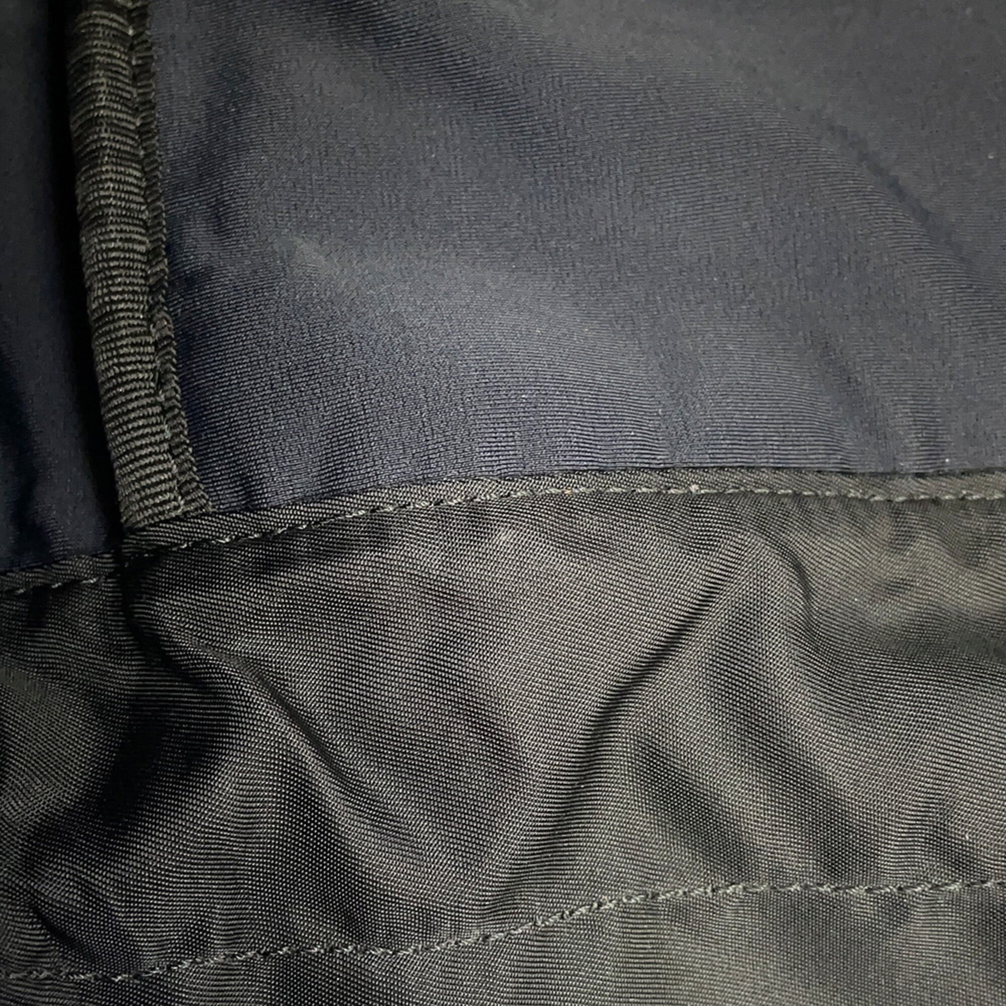 Fendi Backpack Nylon/Mesh 7VA466 FENDI Black and White