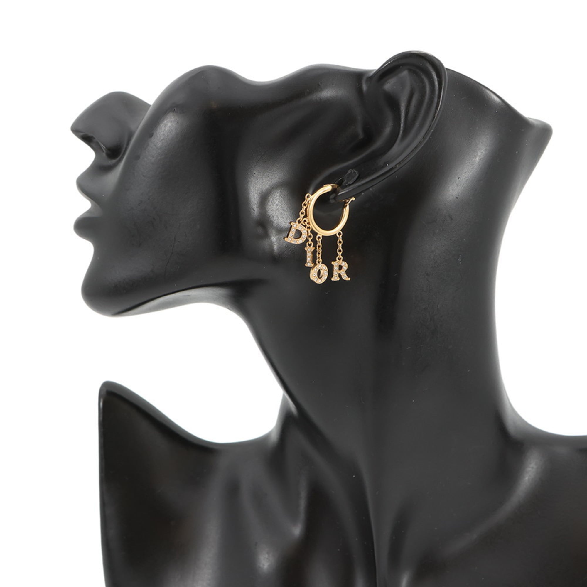 Christian Dior Revolution Rhinestone Earrings E3230WOMCY