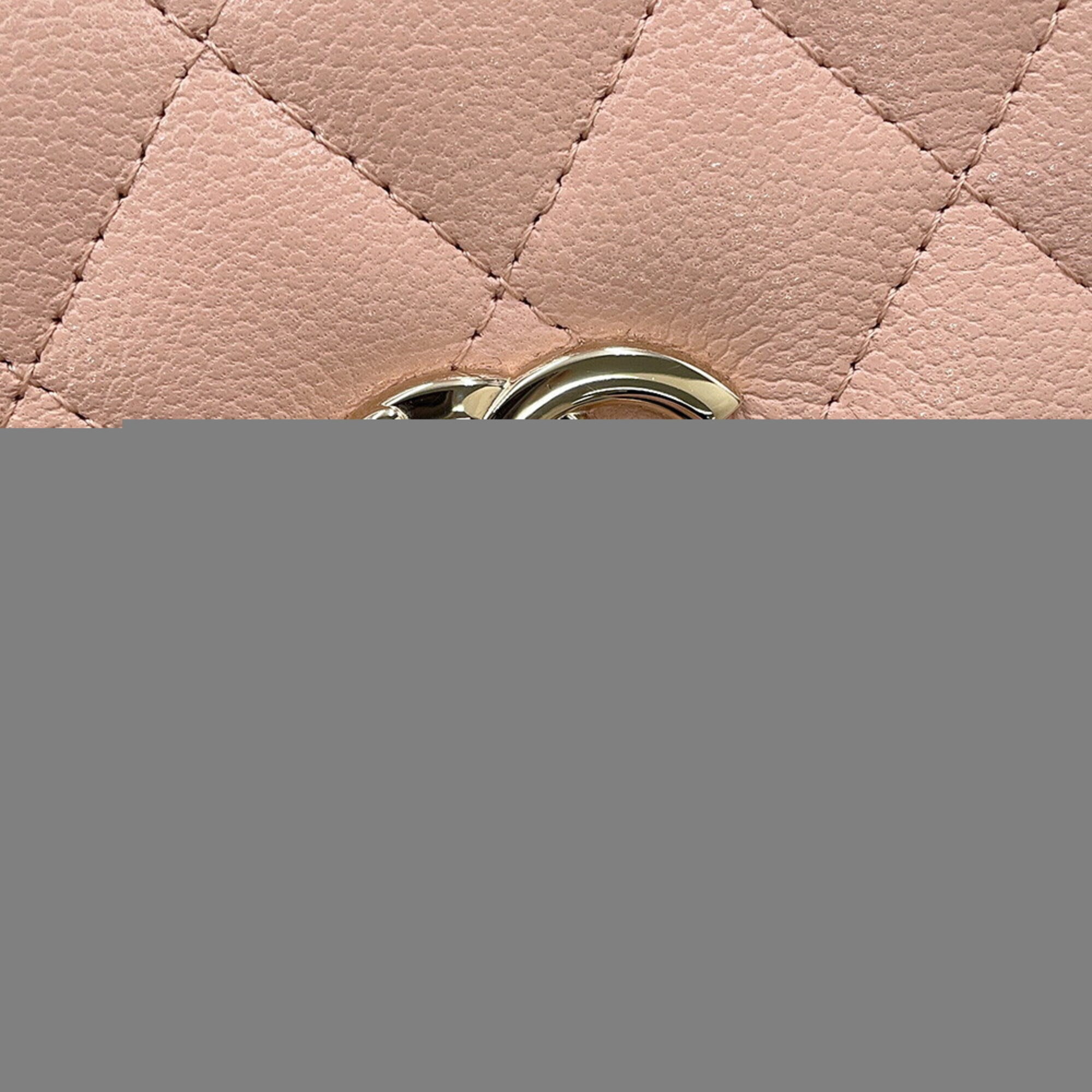 Chanel Matelassé Mini Handbag with Coco Handle, Caviar Skin, AP4244, 2-way Chain Shoulder Bag, for Women, CHANEL — Like New
