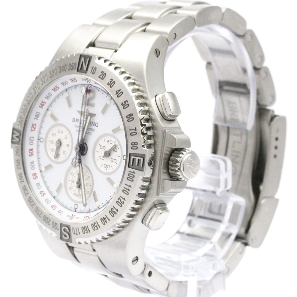 BREITLING Hercules Stainless Steel Automatic Mens Watch A39363 Polished — Very Good