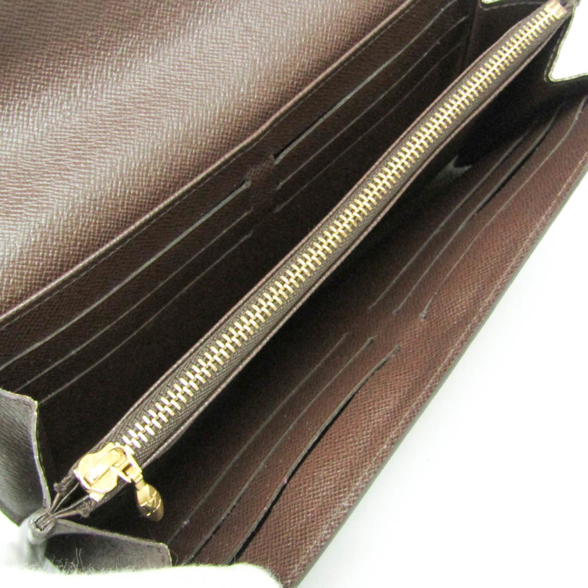 Louis Vuitton Damier Venice Wallet N60535 Men,Women Damier Canvas Long Wallet (bi-fold) Brown,Ebene