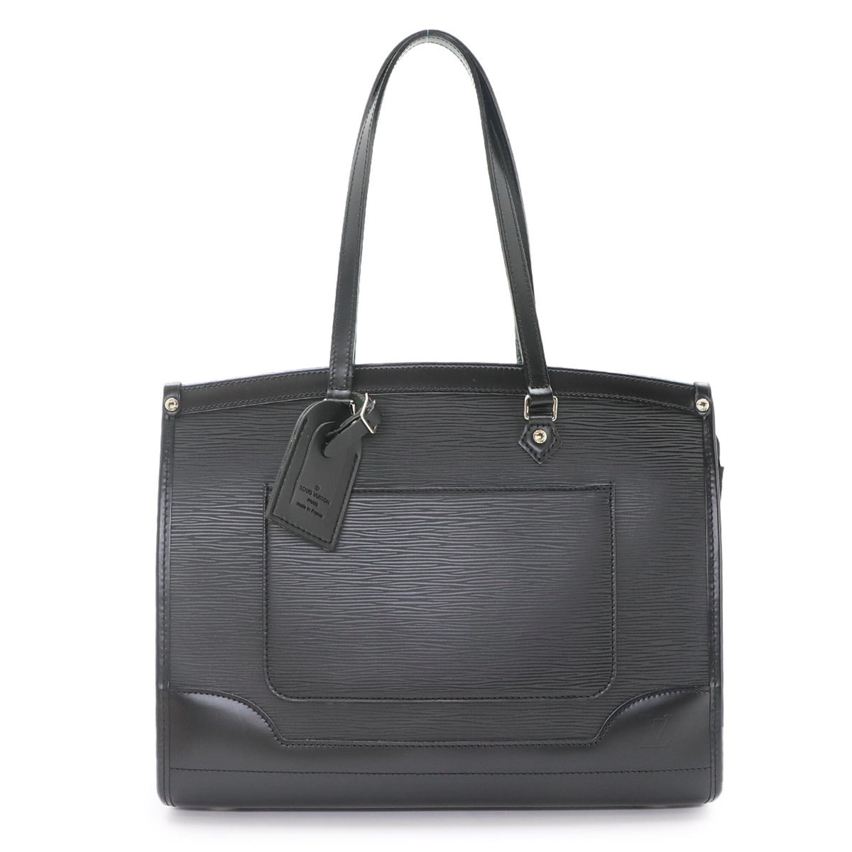 Louis Vuitton Madeleine GM Epi Leather Tote Handbag, Noir Black (M59342), Silver Hardware — New - Store Return