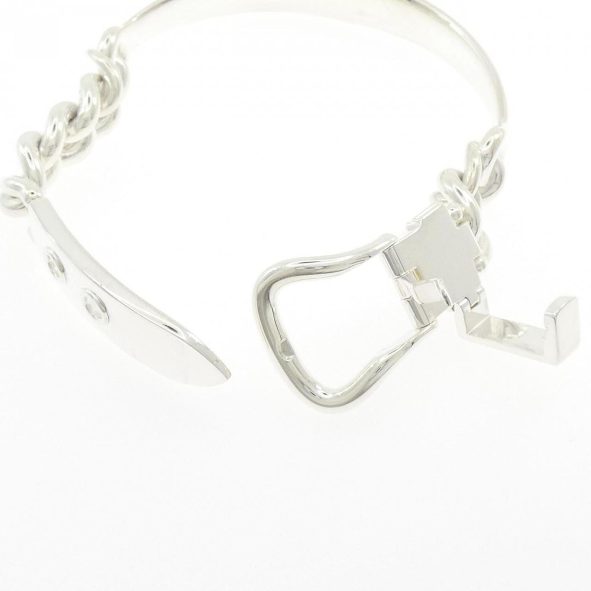 Hermes Hermès Boucles Sellier Inflexible GM Bangle — Like New