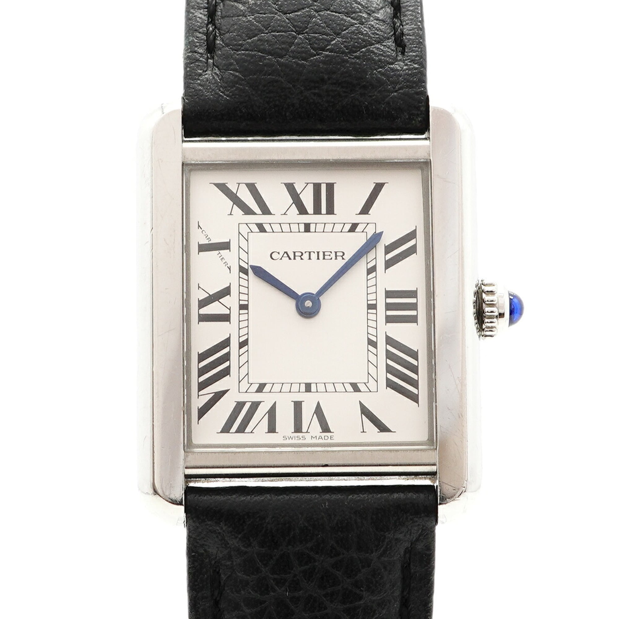 Cartier Tank Solo SM WSTA0030 Silver Dial Women's Watch — Good